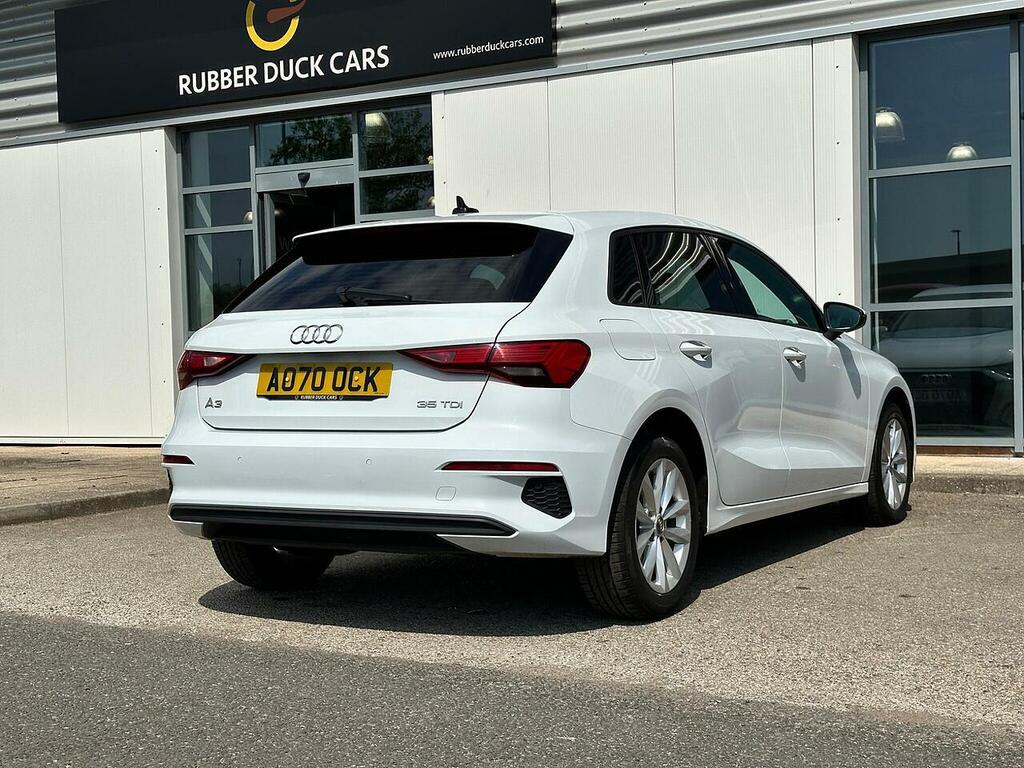 Audi A3 2.0 Tdi 35 Technik Sportback S Tronic E AO70OCK White #5