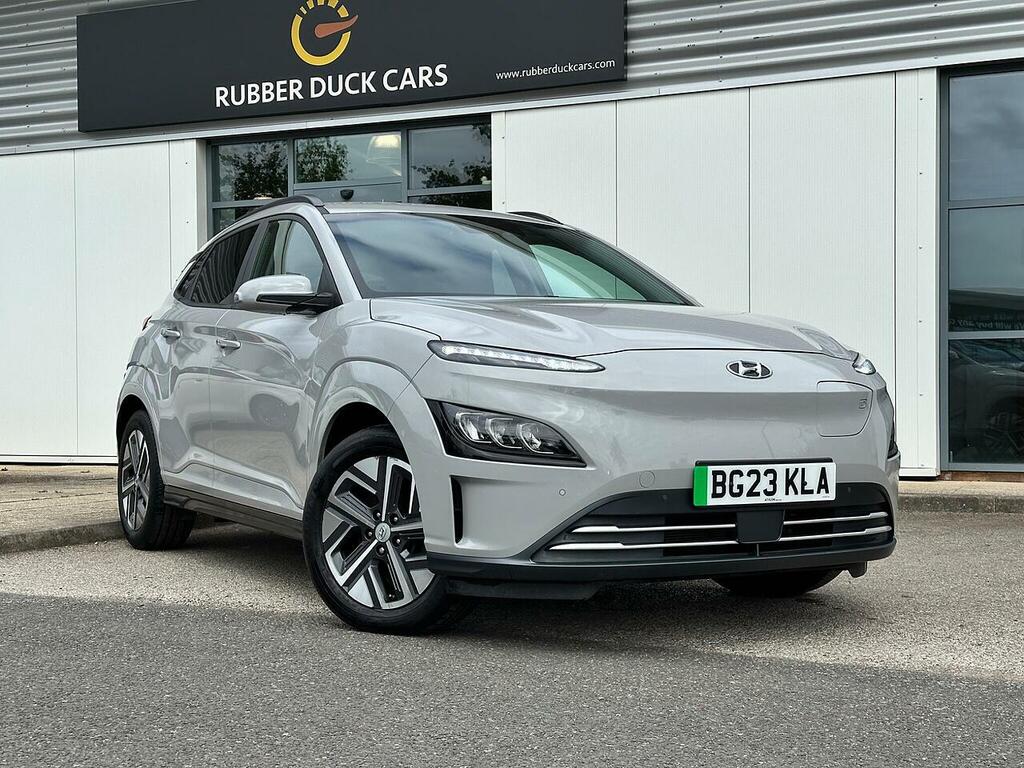 Hyundai Kona 39Kwh Premium Suv 10.5Kw Charge Grey