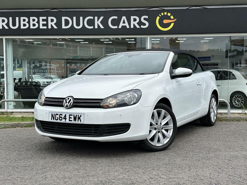 Volkswagen Golf 1.4 Tsi S Cabriolet Euro 5 NG64EWK White #3