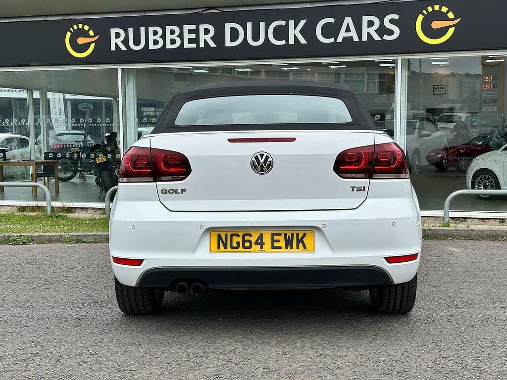 Volkswagen Golf 1.4 Tsi S Cabriolet Euro 5 NG64EWK White #6