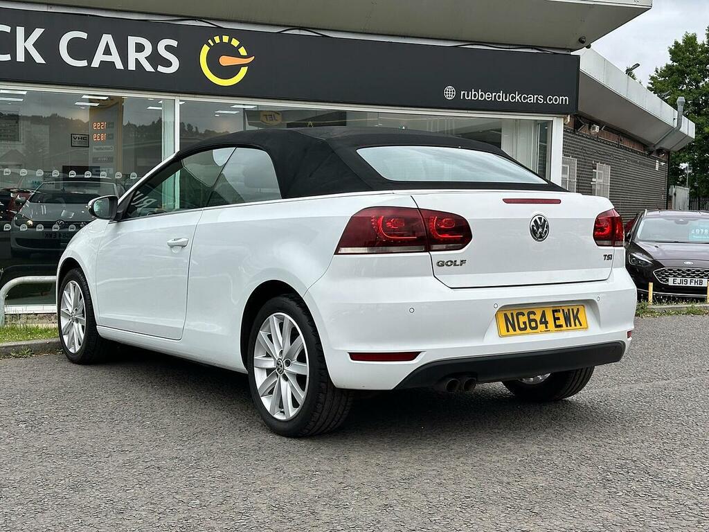 Volkswagen Golf 1.4 Tsi S Cabriolet Euro 5 NG64EWK White #4