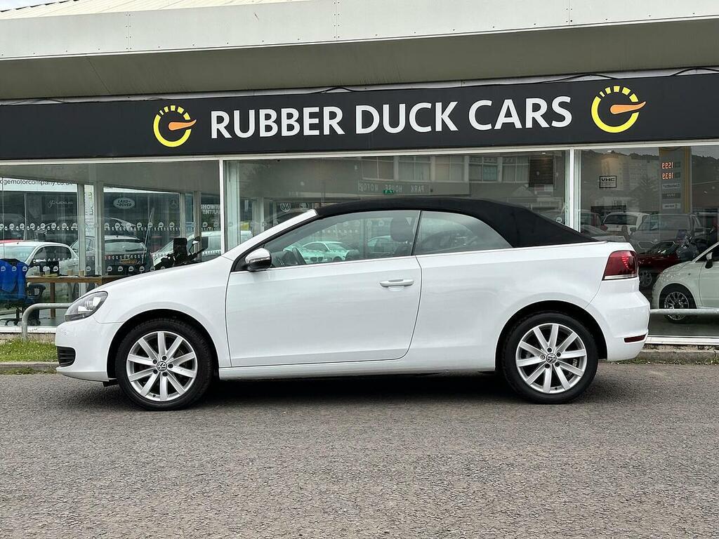 Volkswagen Golf 1.4 Tsi S Cabriolet Euro 5 NG64EWK White #5