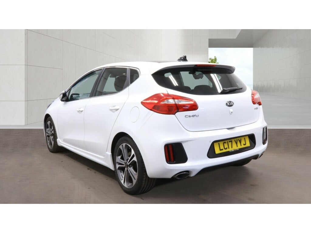 Kia Ceed 1.6 Crdi Gt-line S Hatchback Dct Euro 6 White #2