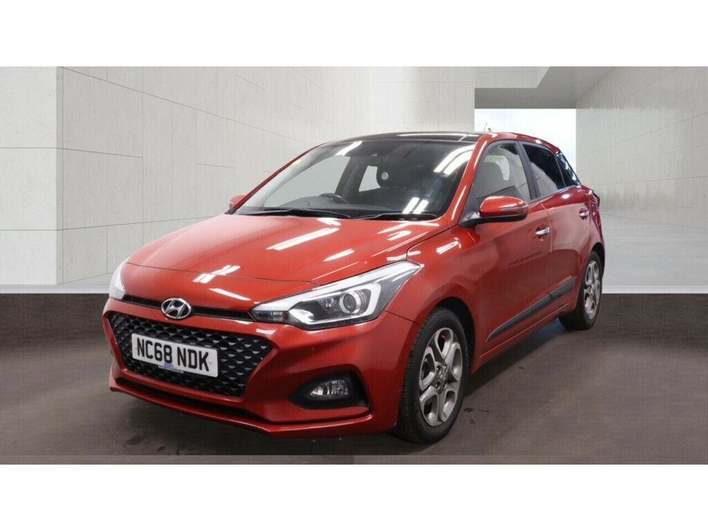 Hyundai I20 1.0 T-gdi Premium Se Nav Hatchback Manu Red