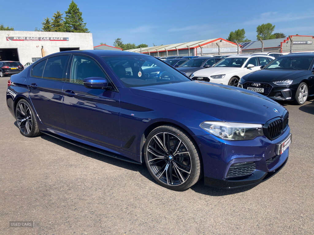 BMW 5 Series 520D M Sport Blue