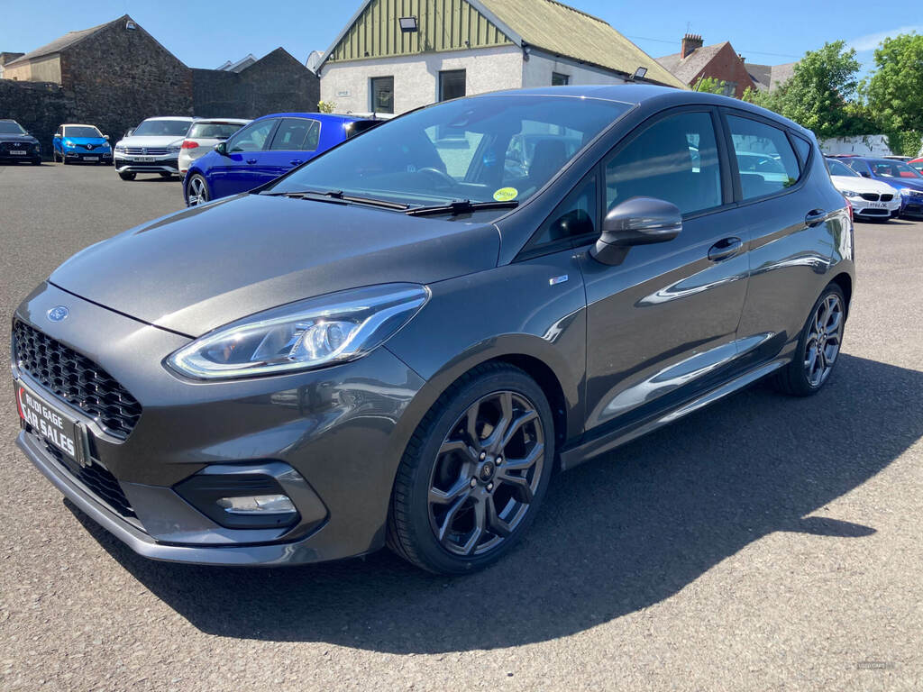 Ford Fiesta 1.0 Ecoboost St-line GF19KNG Grey #3