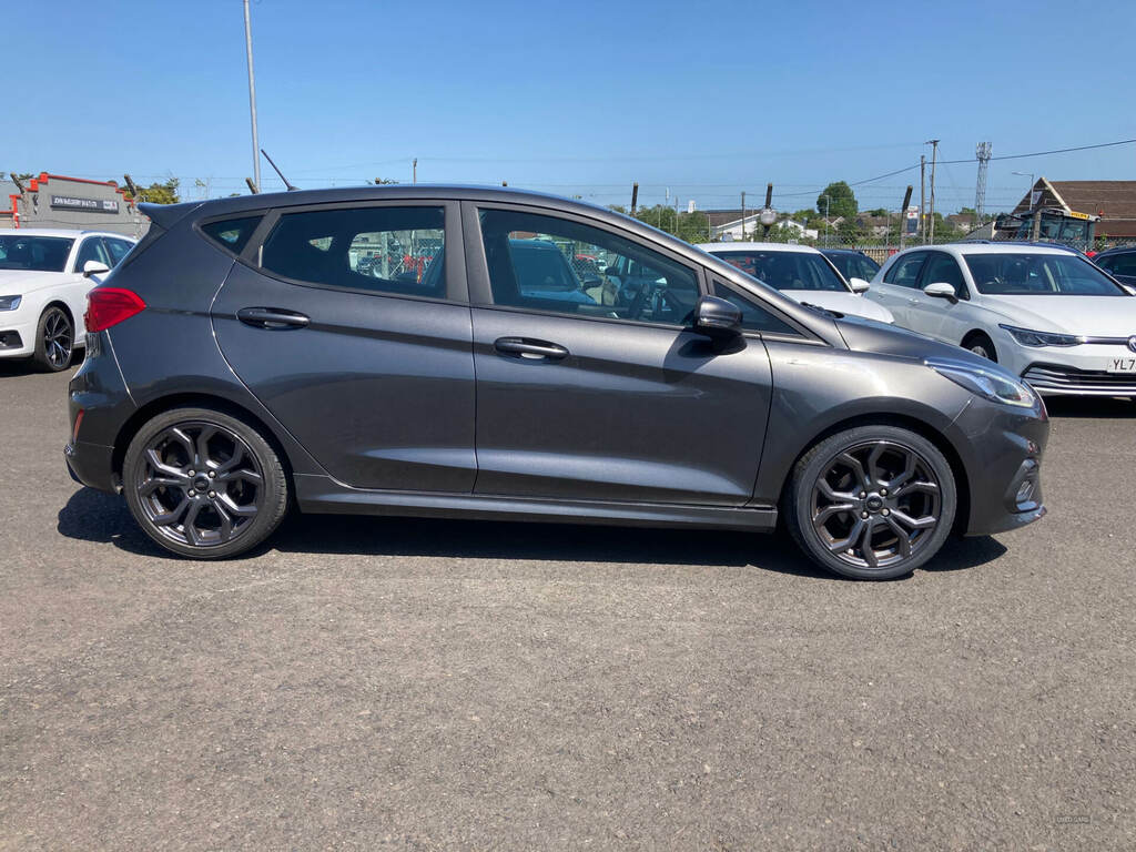 Ford Fiesta 1.0 Ecoboost St-line GF19KNG Grey #2