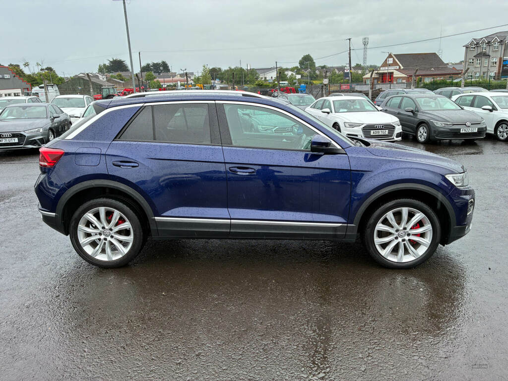 Volkswagen T-Roc 2.0 Tdi Sel KP19JVO Blue #2