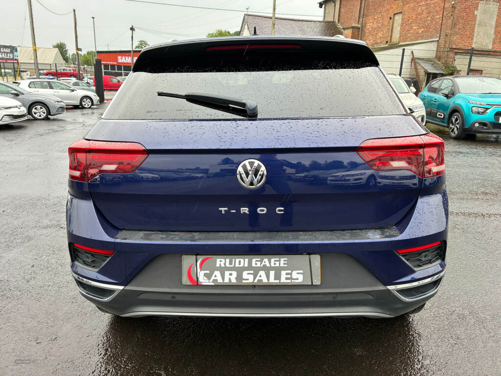 Volkswagen T-Roc 2.0 Tdi Sel Blue