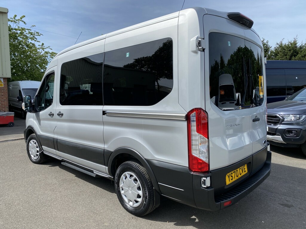 Ford Transit Custom Minibus 2.0 350 Ecoblue Trend 202170 YS70CVE Silver #5