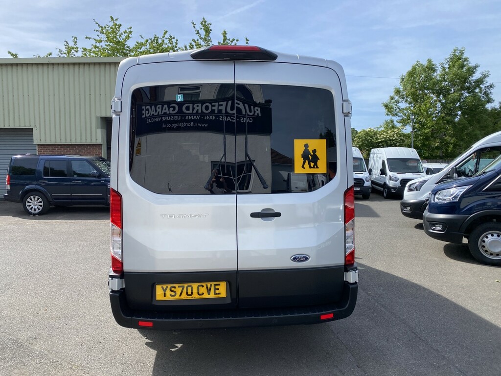Ford Transit Custom Minibus 2.0 350 Ecoblue Trend 202170 YS70CVE Silver #4