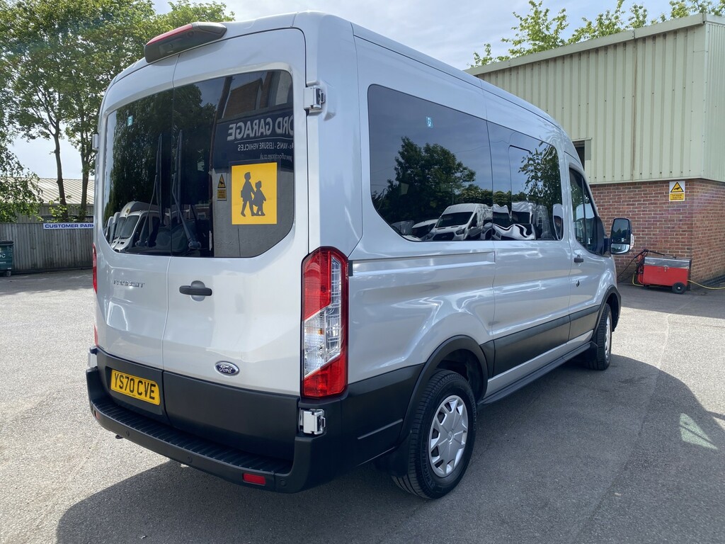 Ford Transit Custom Minibus 2.0 350 Ecoblue Trend 202170 YS70CVE Silver #3