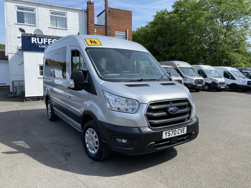 Ford Transit Custom Minibus 2.0 350 Ecoblue Trend 202170 Silver