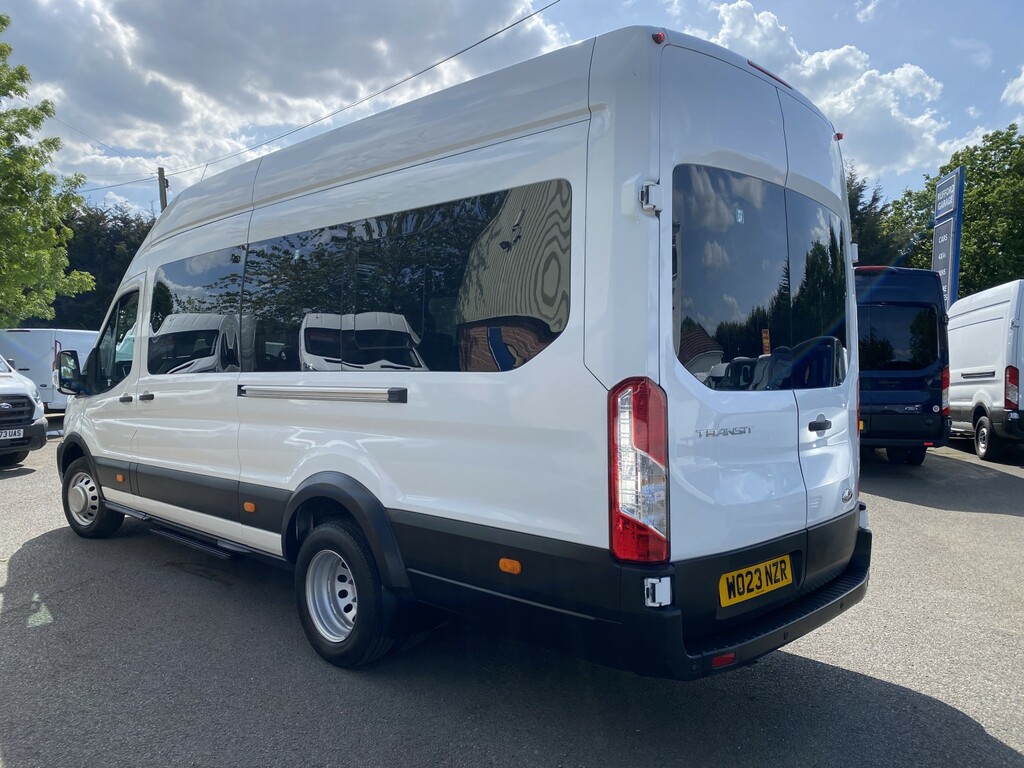 Ford Transit Custom Minibus 2.0 Transit Trend Minibus 460 L4 2.0L Ecob WO23NZR White #5