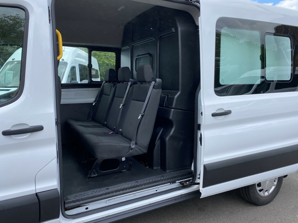 Ford Transit Custom Combi Van 2.0 Transit Trend Dciv 350 L3 2.0L Ecobl LD74MEV White #5