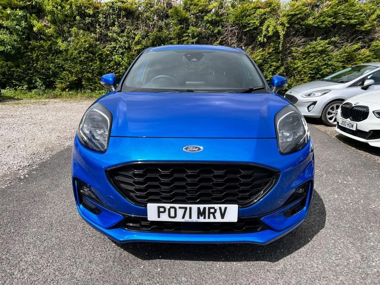 Ford Puma 1.0T Ecoboost Mhev St-line Euro 6 Ss PO71MRV Blue #2