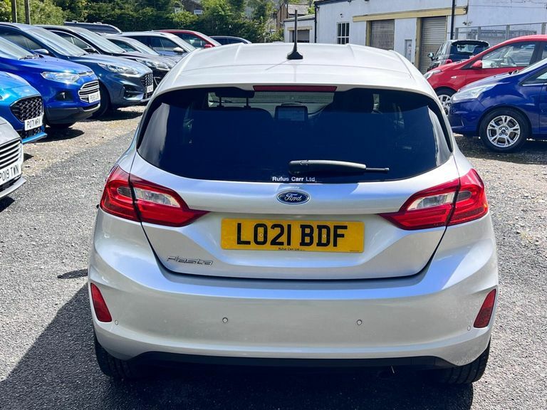 Ford Fiesta 1.0T Ecoboost Titanium X Dct Euro 6 Ss LO21BDF Silver #6
