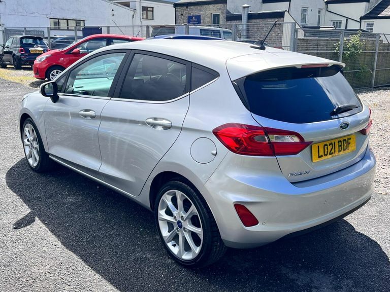 Ford Fiesta 1.0T Ecoboost Titanium X Dct Euro 6 Ss LO21BDF Silver #5