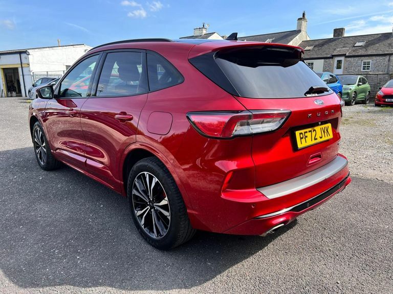 Ford Kuga 2.5 Duratec 14.4Kwh St-line X Edition Cvt Euro 6 PF72JYK Red #4