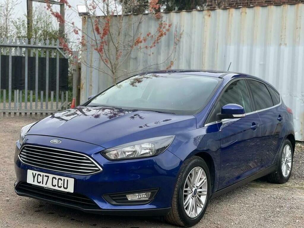 Ford Focus Hatchback 1.0T Ecoboost Zetec Edition Euro 6 Ss YC17CCU Blue #5