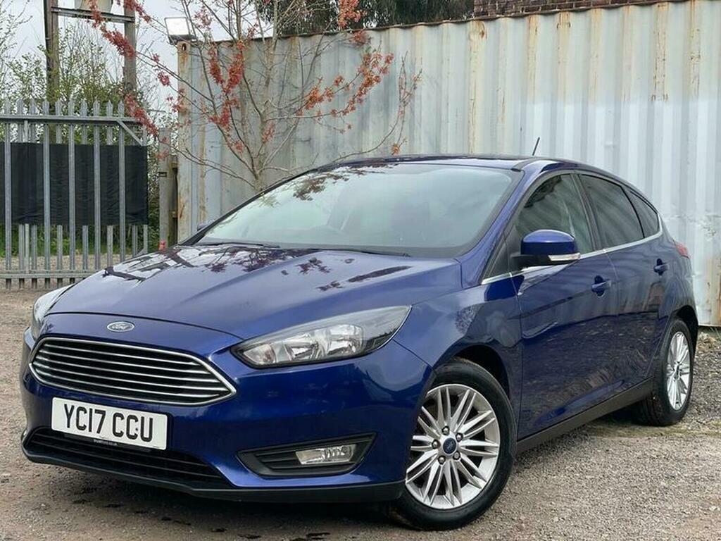 Ford Focus Hatchback 1.0T Ecoboost Zetec Edition Euro 6 Ss YC17CCU Blue #2