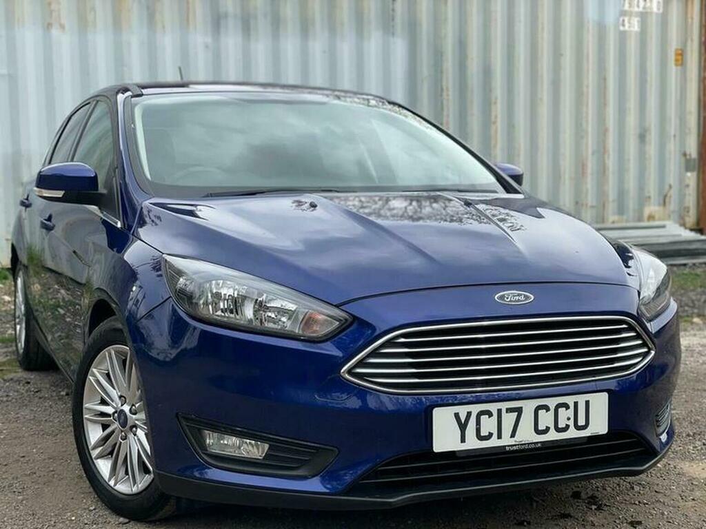Ford Focus Hatchback 1.0T Ecoboost Zetec Edition Euro 6 Ss Blue