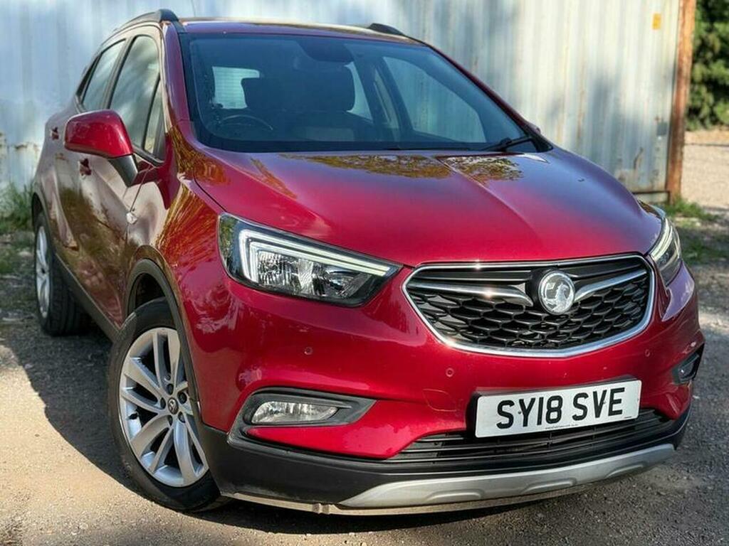 Vauxhall Mokka X Suv 1.6 Cdti Active 4Wd Euro 6 Ss 201818 Red