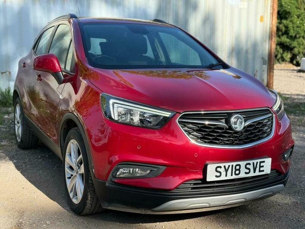 Vauxhall Mokka X Suv 1.6 Cdti Active 4Wd Euro 6 Ss 201818 SY18SVE Red #5