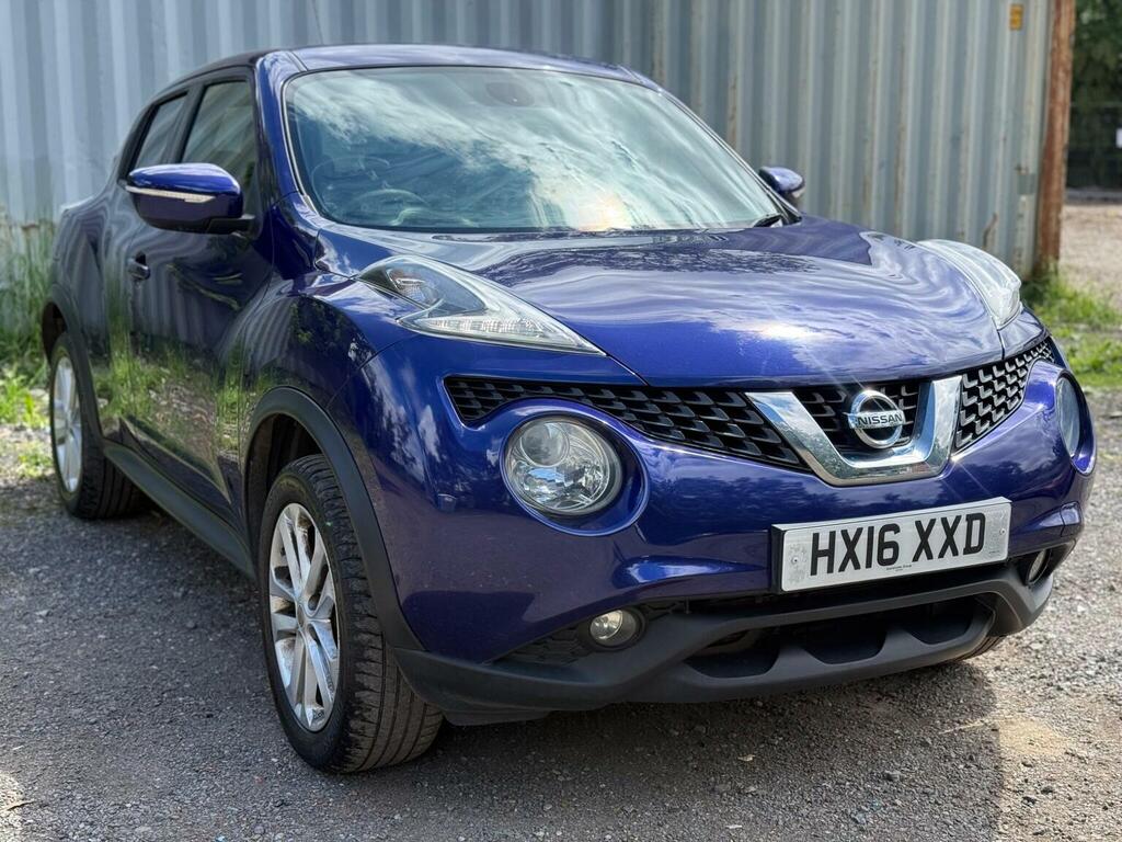Nissan Juke Suv 1.6 N-connecta Xtron Euro 6 201616 HX16XXD Blue #4