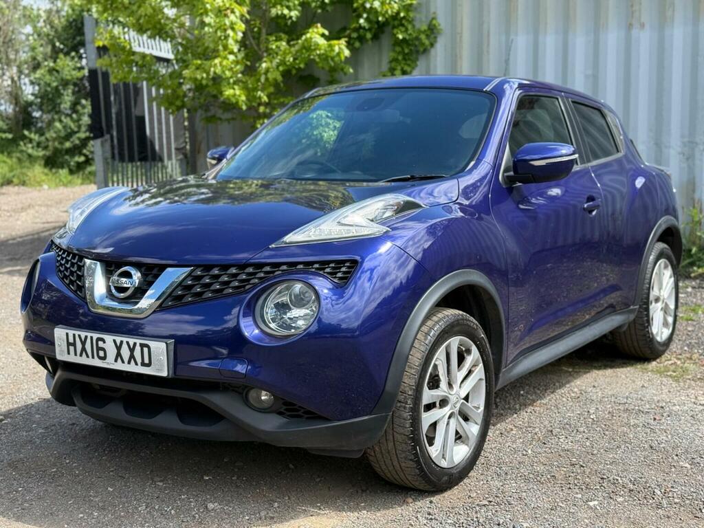 Nissan Juke Suv 1.6 N-connecta Xtron Euro 6 201616 HX16XXD Blue #5