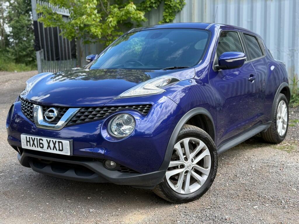 Nissan Juke Suv 1.6 N-connecta Xtron Euro 6 201616 HX16XXD Blue #2