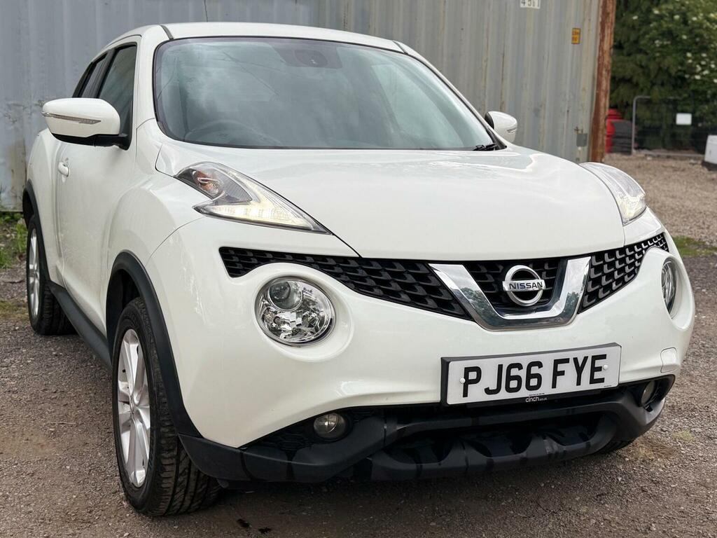 Nissan Juke Suv 1.2 Dig-t N-connecta Euro 6 Ss 201666 PJ66FYE White #4