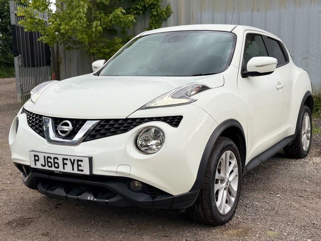 Nissan Juke Suv 1.2 Dig-t N-connecta Euro 6 Ss 201666 PJ66FYE White #5