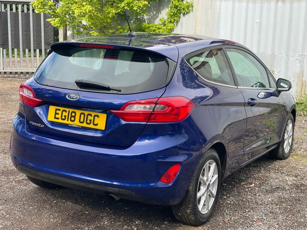 Ford Fiesta Hatchback 1.0T Ecoboost Zetec Euro 6 Ss 20 EG18OGC Blue #6