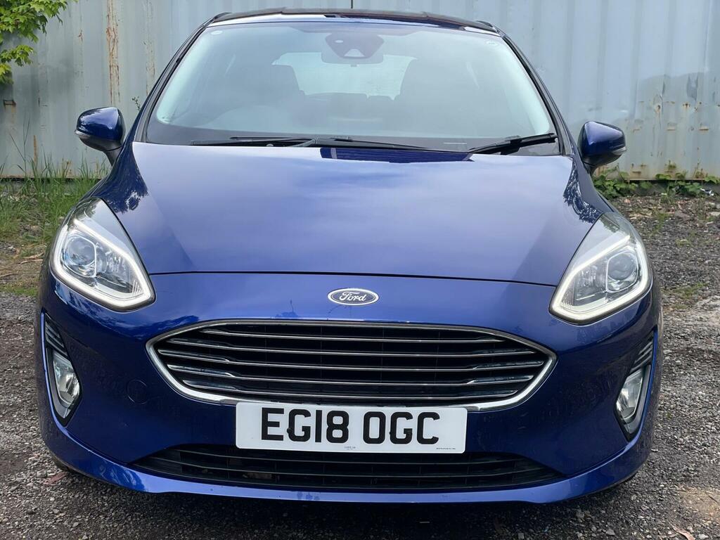 Ford Fiesta Hatchback 1.0T Ecoboost Zetec Euro 6 Ss 20 EG18OGC Blue #3