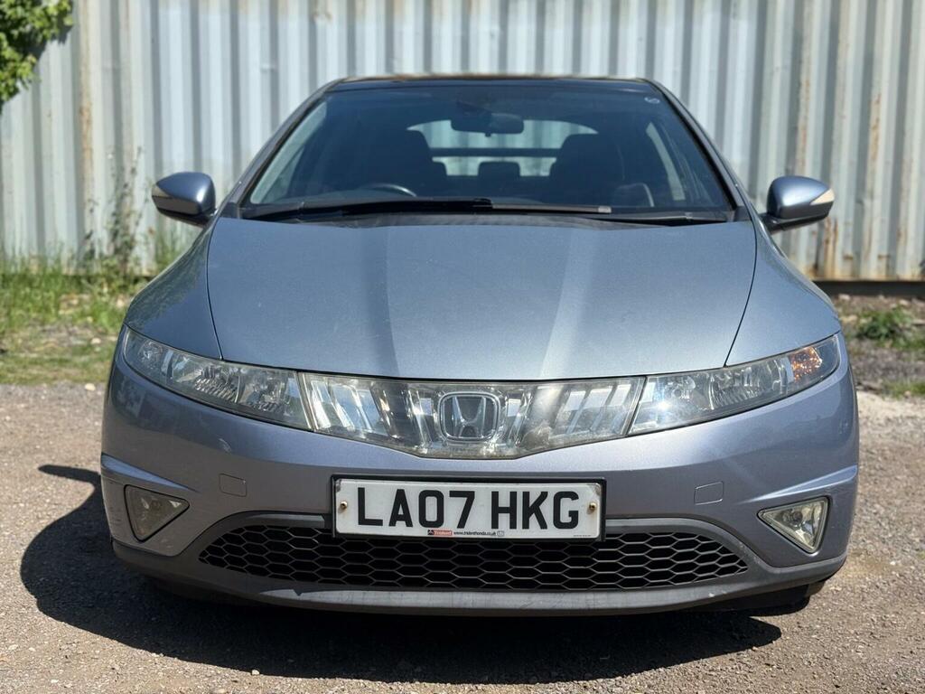 Honda Civic Hatchback 1.8 I-vtec Ex I-shift 200707 LA07HKG Blue #3