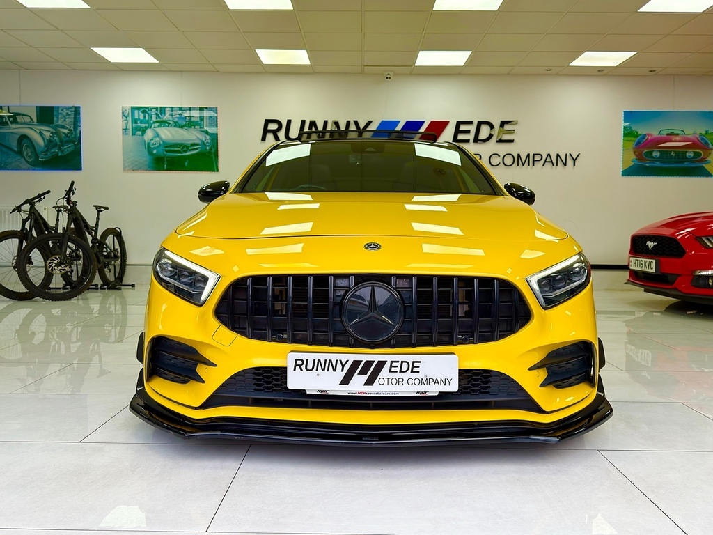 Mercedes-Benz A Class A35 Amg YC69TVM Yellow #2