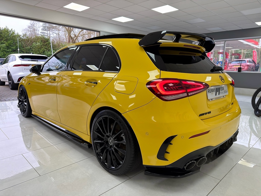 Mercedes-Benz A Class A35 Amg YC69TVM Yellow #4