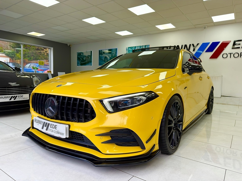 Mercedes-Benz A Class A35 Amg YC69TVM Yellow #3