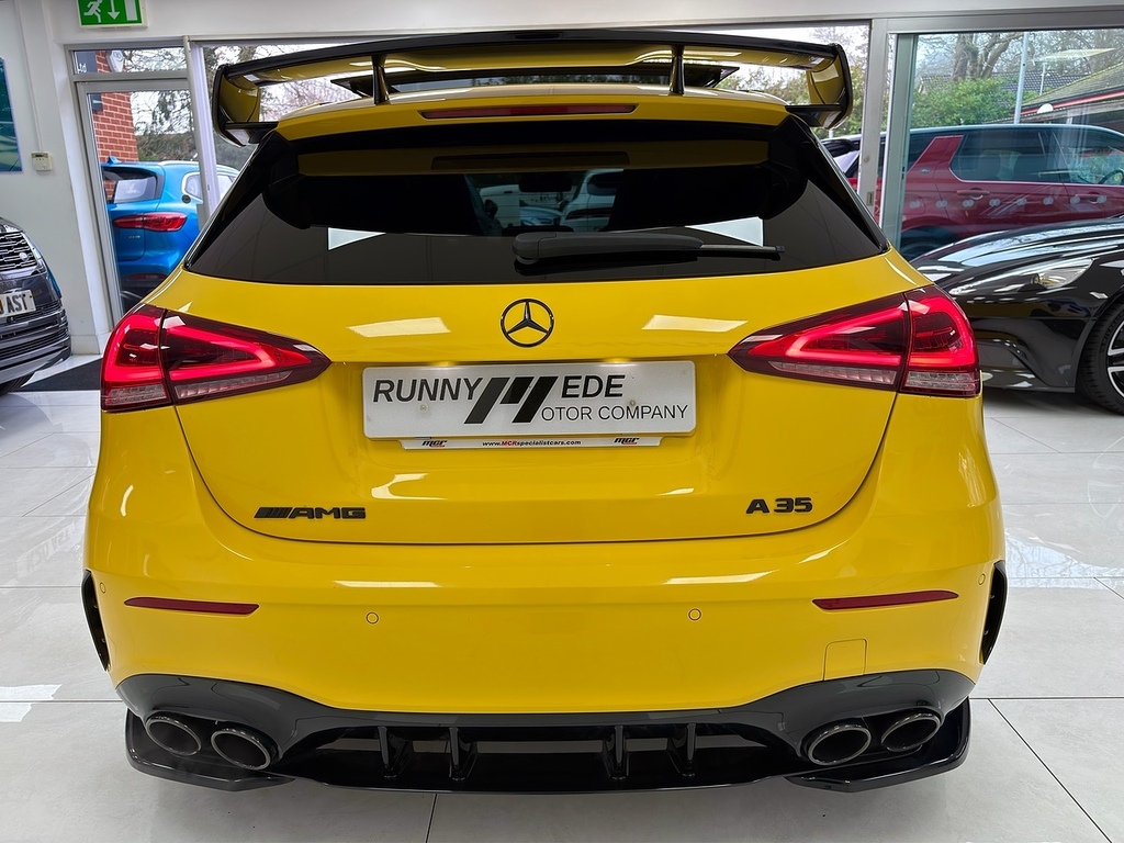 Mercedes-Benz A Class A35 Amg YC69TVM Yellow #5