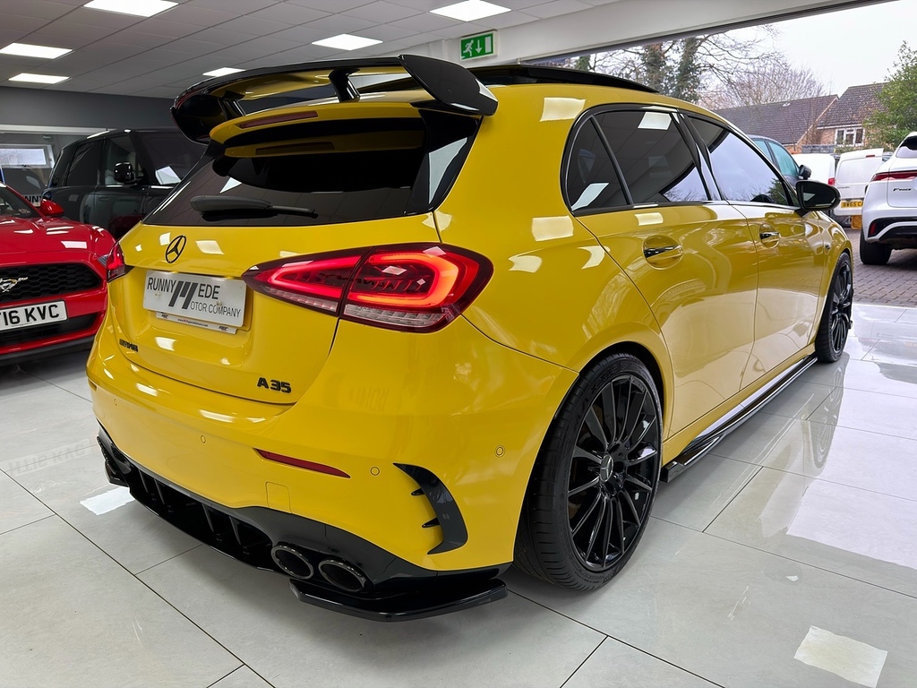 Mercedes-Benz A Class A35 Amg YC69TVM Yellow #6