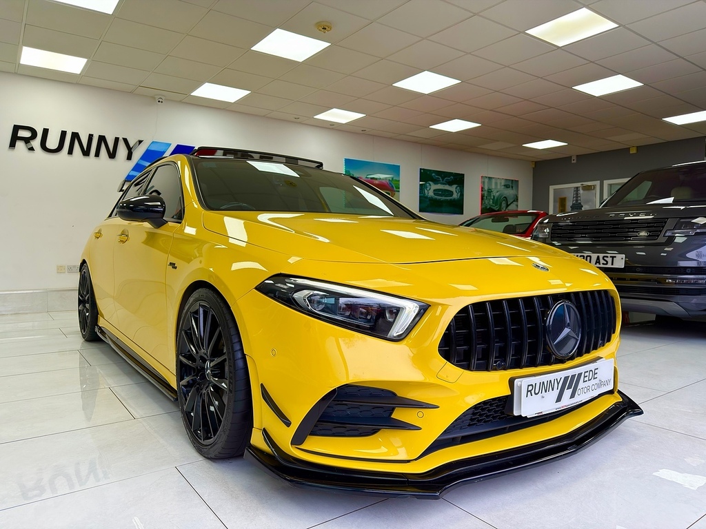 Mercedes-Benz A Class A35 Amg Yellow