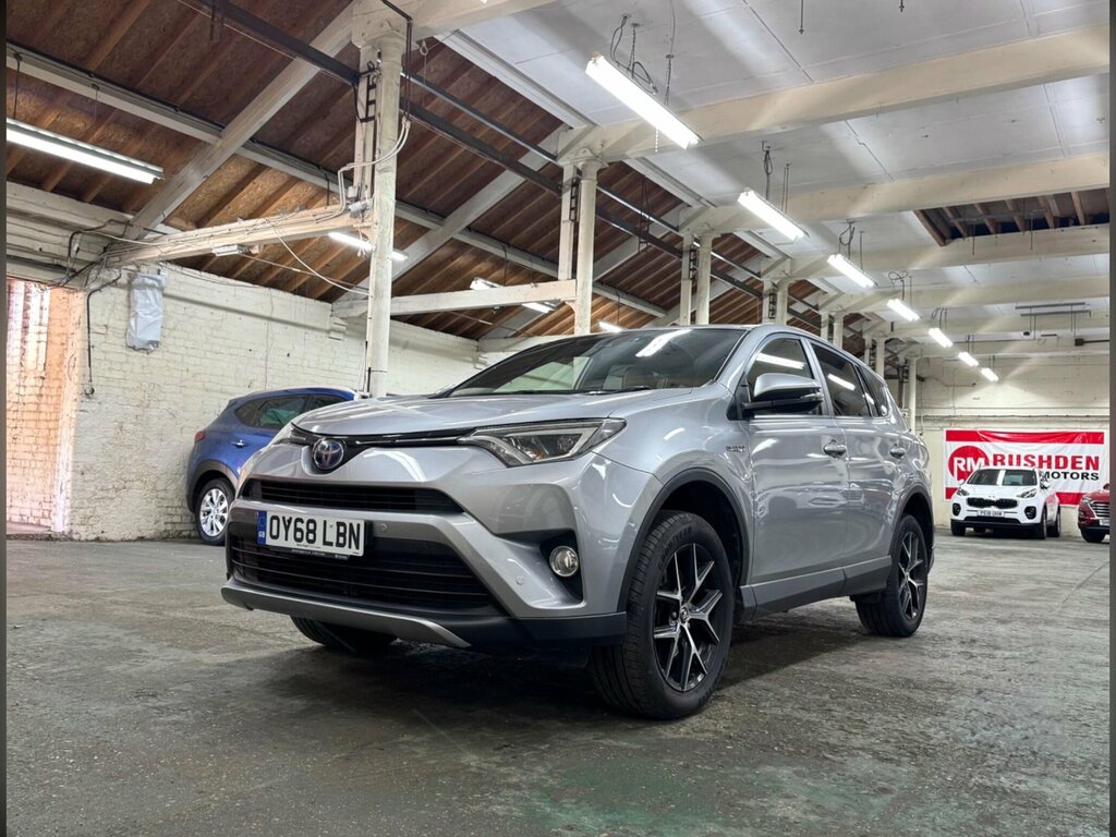 Toyota Rav 4 2.5 Vvt-h Design Cvt 4Wd Euro 6 Ss OY68LBN Silver #4