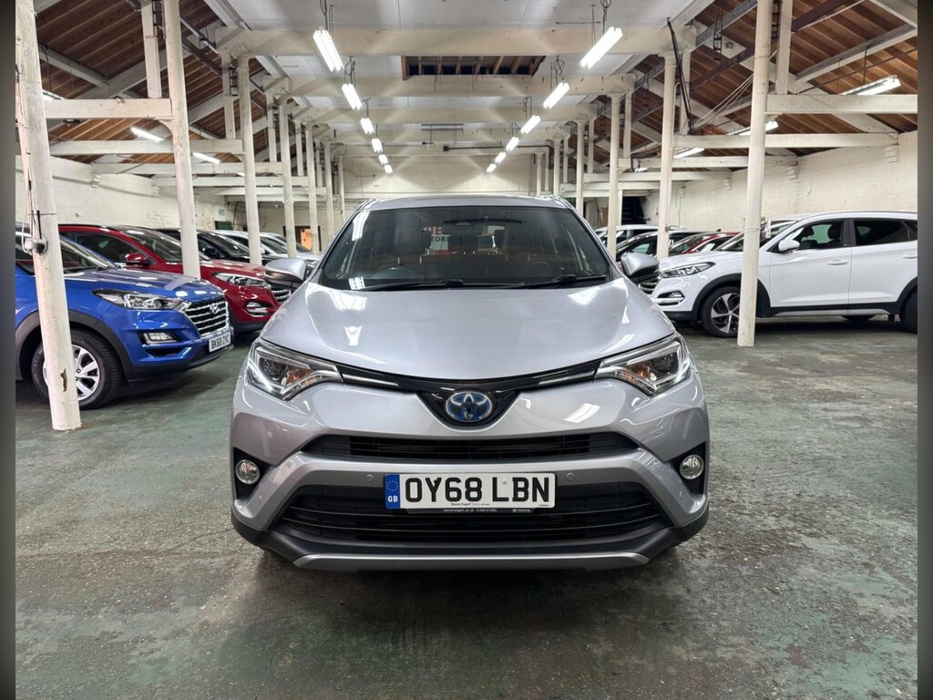Toyota Rav 4 2.5 Vvt-h Design Cvt 4Wd Euro 6 Ss OY68LBN Silver #3