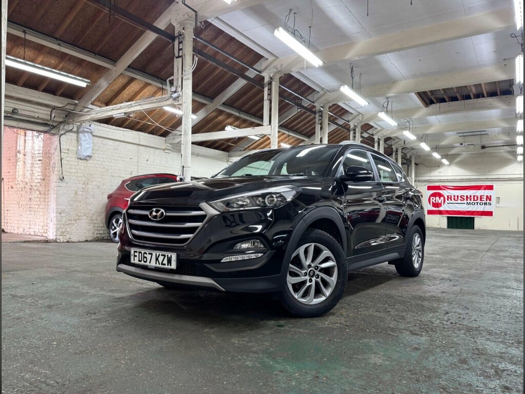 Hyundai Tucson 1.6 Gdi Blue Drive Se Nav Euro 6 Ss FD67KZW Black #2