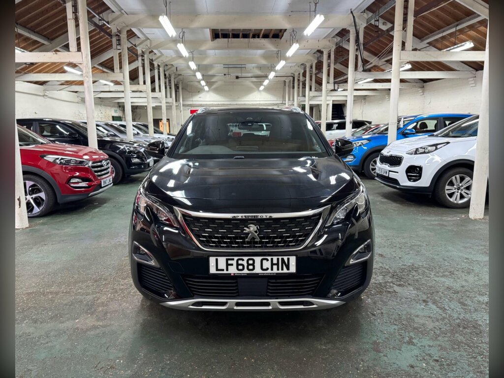 Peugeot 5008 1.5 Bluehdi Gt Line Eat Euro 6 Ss Black #3