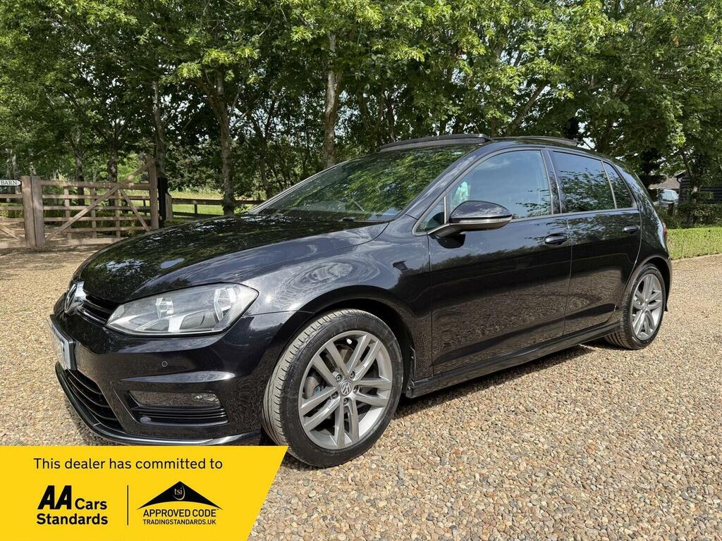Volkswagen Golf Hatchback 1.4 Tsi Bluemotion Tech Act R-line Editi Black