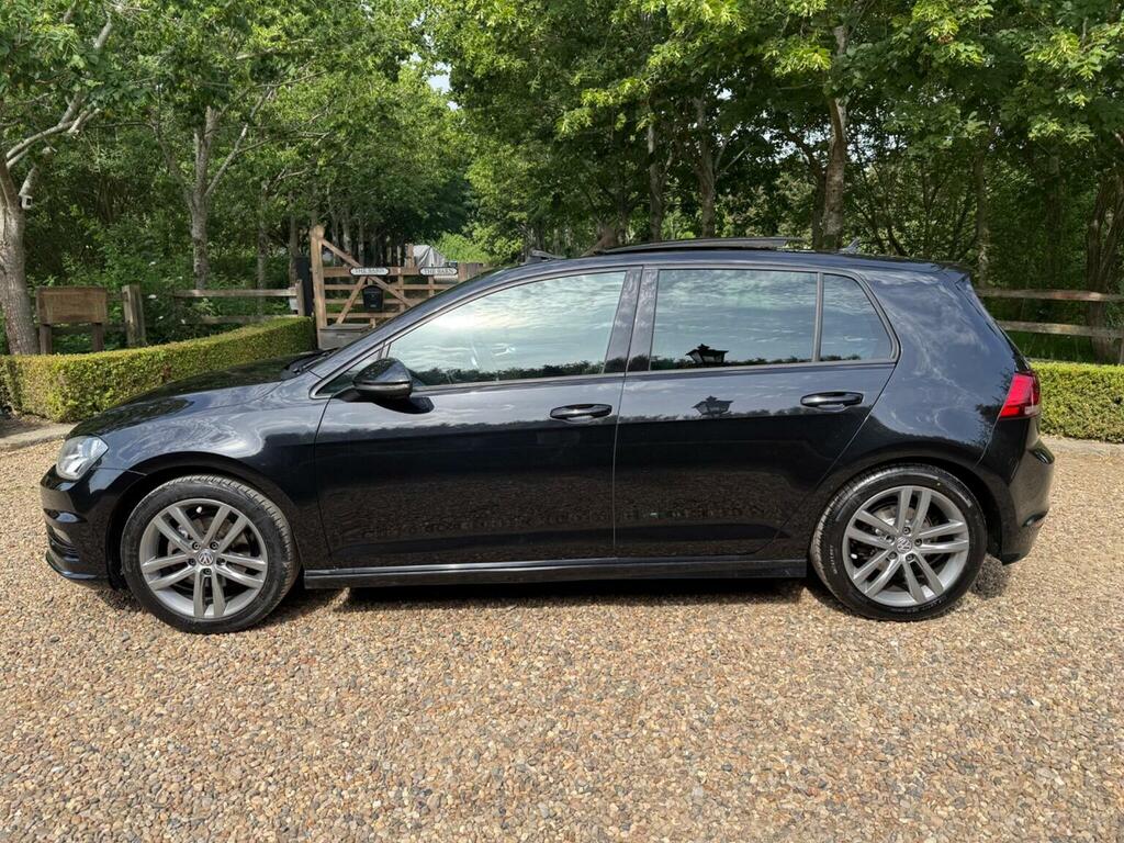 Volkswagen Golf Hatchback 1.4 Tsi Bluemotion Tech Act R-line Editi KX17VYF Black #4