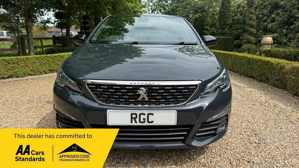 Peugeot 308 Hatchback 1.2 Puretech Gpf Gt Line Euro 6 Ss GD69PWZ Grey #3
