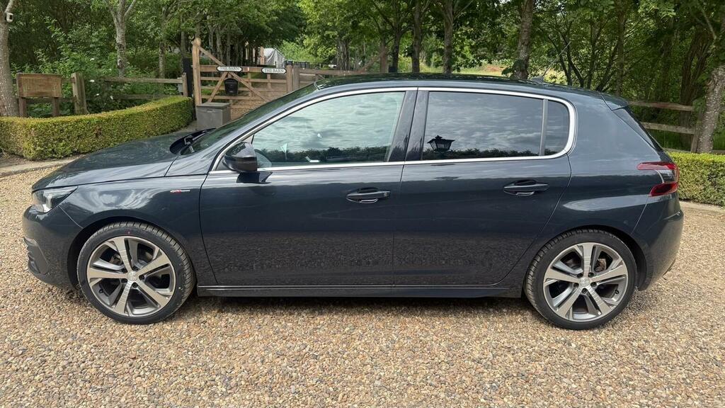 Peugeot 308 Hatchback 1.2 Puretech Gpf Gt Line Euro 6 Ss GD69PWZ Grey #5